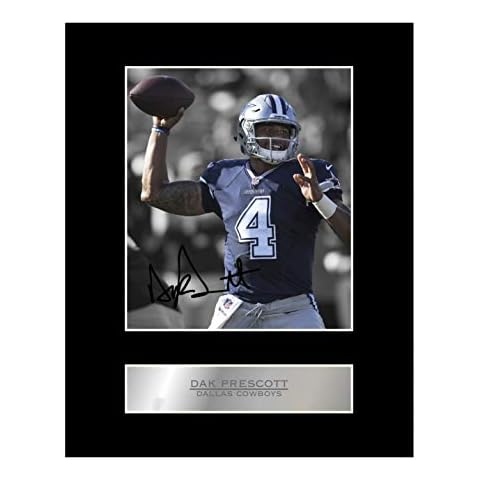 Dak Prescott Signed Photo Display for Cowboys Fans Cover
