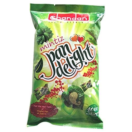 Chandan Mouth Freshener Mintiz Pan Delight | Maghai Pan Flavoured Candy, 5.47 oz / 155 g (Pack of 5) (B0CZJHPD68) Amazon Price History, Amazon Price Tracker
