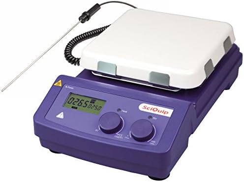 SciQuip GyroStir 550H Magnetic Hotplate Stirrer - Digital Hotplate Magnetic Stirrer complete with temperature probe