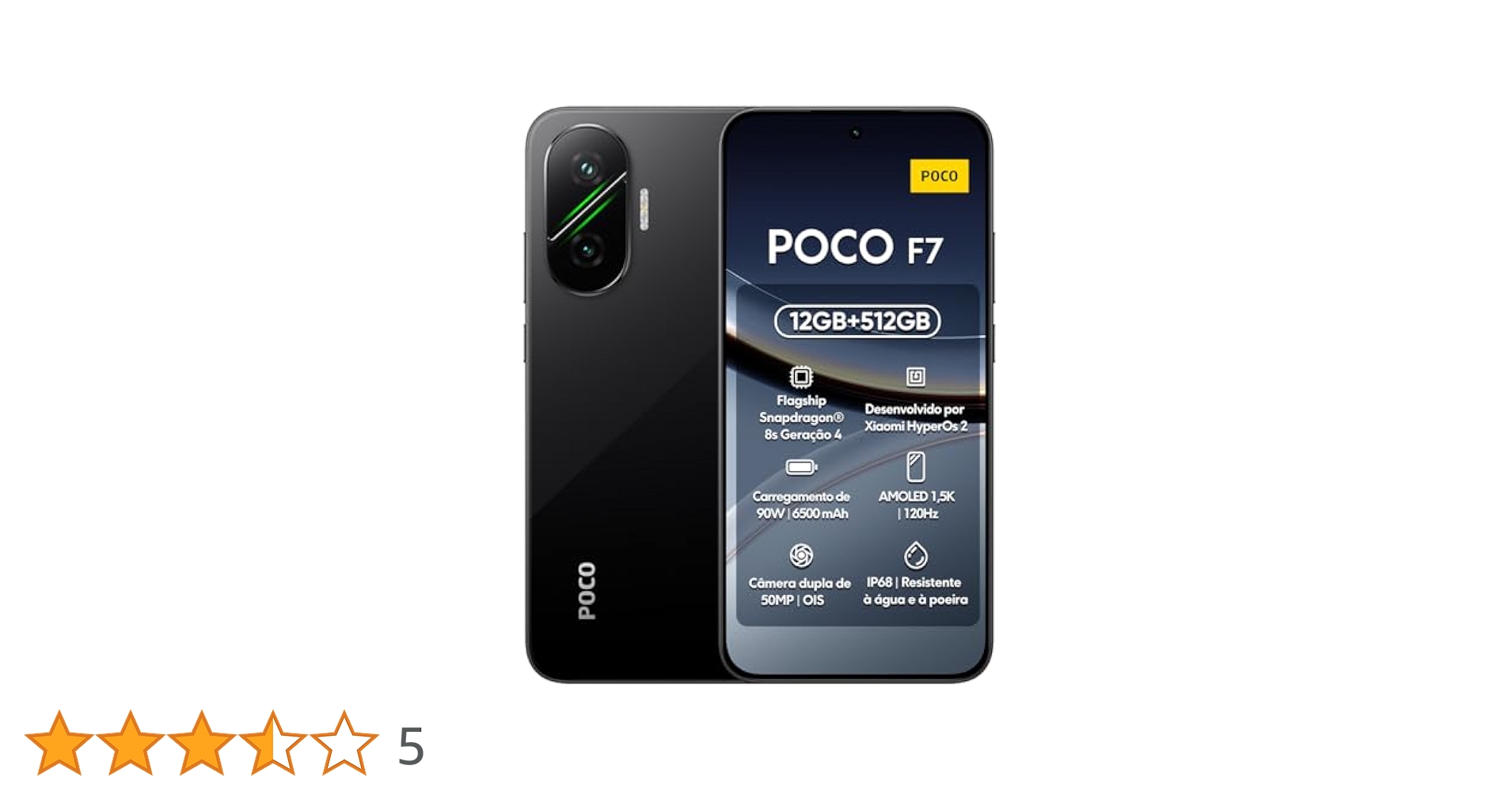 携帯電話本体 POCO F7 512GB Amazon | 【SIMフリー】Xiaomi POCO F7 | 5G | 12+512 GB