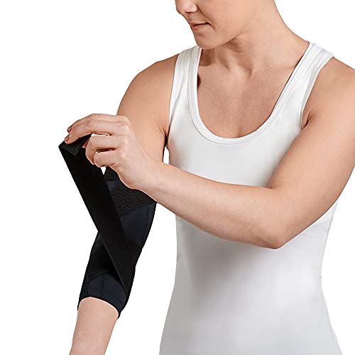 Adjustable Compression Elbow Sleeve for Tennis and Golfers Elbow - Medium