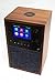 Grace Digital Alto Internet Radio + SiriusXM, Pandora, Spotify Connect, Bluetooth, Wi-Fi, 7-Day Alarm (Walnut)