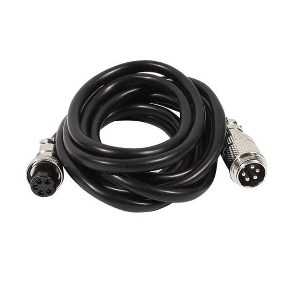 10pcs GX16 5 Pin Male to Female Air Plug Cable 1M