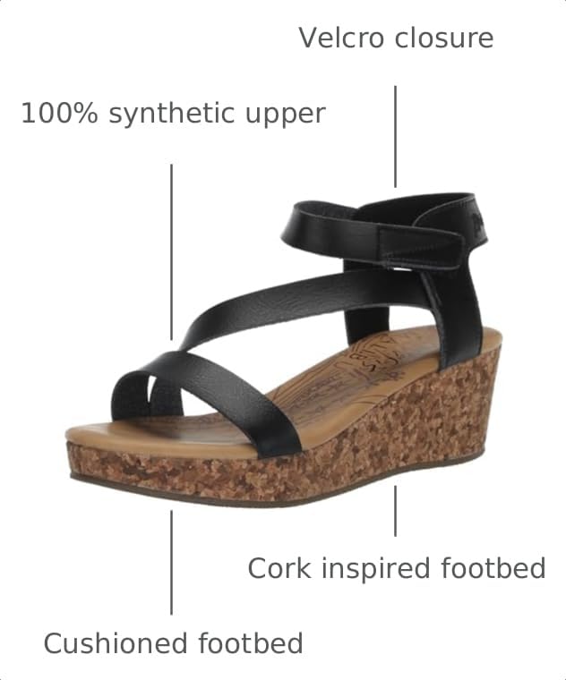Image of Blowfish Malibu Girls' Loverli Wedge Sandal