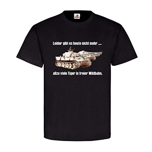 Char Soldats Attaque Militaire t-shirt homme imprimé tigre sauvage noir XXXXL