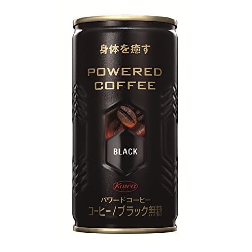 コーワ パワードコーヒー ブラック無糖