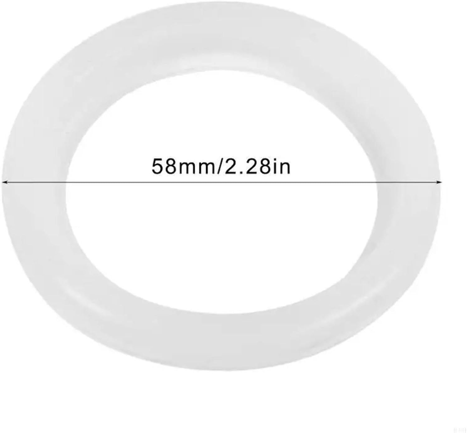 B46E 5Pack Espresso Machine Brewing Head Seals Silicone Sealing Gasket Machine Coffee