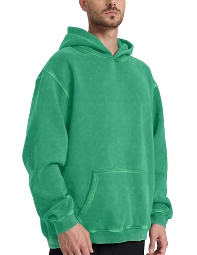 Image of Hatant Oversized Hoodie Sweatshirts for Men Couples Heavyweight Hoodies Pullover Vintage Mens Acid Wash Sweaters Clothes 2026