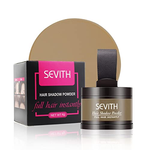 Instantly Hairline Powder Hairline Shadow Gray Hair Coverage Touch Up Hair Powder for Thinning Hair for Women Hair Root Touch Up Hair Root Cover Up Conceals Hair Loss Thin Hair Cover Powder Blonde