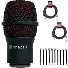 Brings the powerful sound and performance of the V7 X to Shure wireless transmitters Ideal for a broad range of instrumental applications - both in the studio and on stage Perfect balance of detailed highs and deep, ultra-powerful lows All-metal beve...