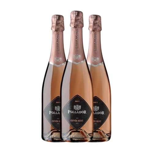 Follador Cuvée Rosé Veneto 75 cl (Schachtel mit 3 Flaschen von 75 cl)