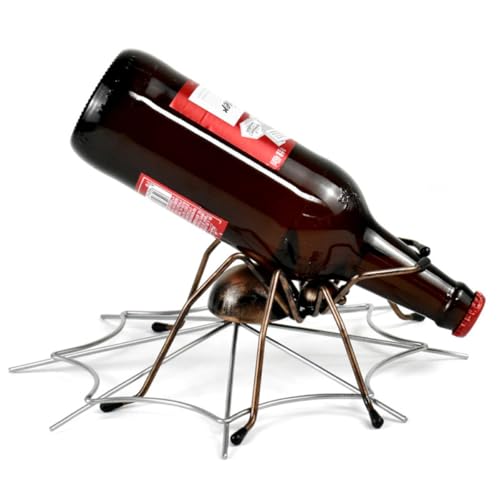 Soporte de vino de hierro diseño araña SOLUSTRE miniatura 4