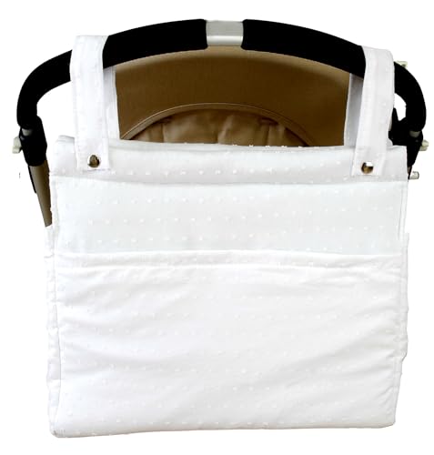 Colcha Capazo Universal Plumeti Blanco