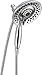 Delta Faucet 5-Spray In2ition 2-in-1 Dual Hand Held Shower Head with Hose, Stainless 58469-SS-PK