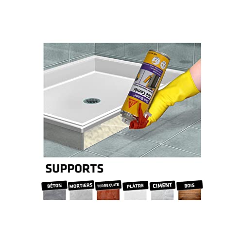 Lot de 6 mousses polyuréthanes expansives SIKA Sika Boom 102 Combi - 500ml