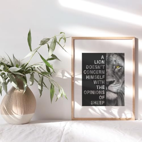 Yellowbird Art & Design Best Office Decor For Men - 11X14- Motivational Quotes Wall Art - Man Cave Stuff, Masculine Home Decor, Inspiring Quotes Wall Decor, Room Decor For Men, Boss Gifts - Poster For Men thumb #8