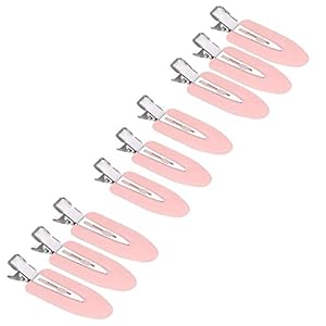JeoPoom Haarspange 9 Stück Rosa
