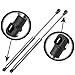 Qty(2) Stainless Steel 10mm end Lift Supports 20" extended Pressure 100lbs