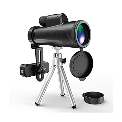 Monocular 12x50 impermeable con lente FMC que evita reflejos de luz