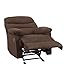 Acme Furniture Arcadia Recliner in Chocolate and Brown
