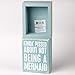 Primitives by Kathy 30835 Beach-Inspired Blue Mermaid Wood Box Sign, 4