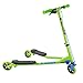Yvolution Y Fliker Air A1 Swing Wiggle Scooter | Three Wheels Drifter for Boys and Girls Age 5 Years Old and Up (Green New)