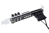 Phobya Slotblende 4Pin Molex & 3X 4Pin PWM Wtyk wentylatora obudowa i osprzęt sloty
