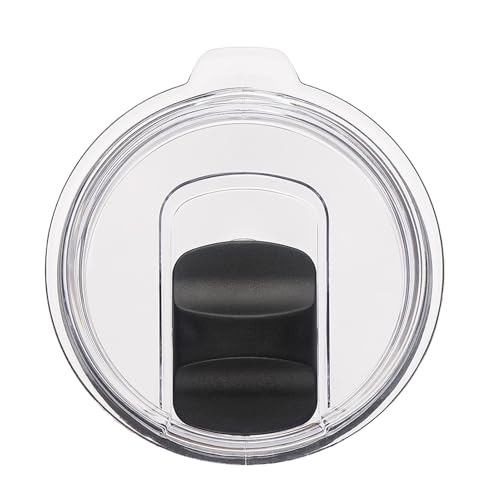 Potiarey 20 oz Tumbler Lid Replacement Lids Compatible for YETI 20 oz Tumbler 10/24 oz Mug and 10 oz Lowball Spill Proof Cup Lids Covers with Magnetic Slider Switch BPA Free