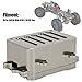 Glomora RC Receiver Box, Car Model Sealed Metal Box Upgrade Parts for SCX10 RC Crawler Car