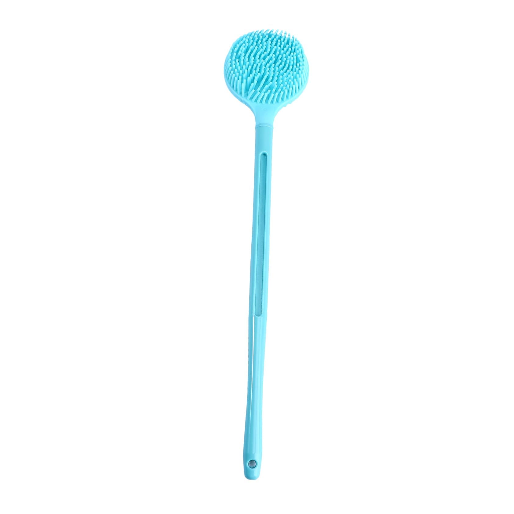 Healvian 3 Piezas Cepillo De Baño Esponja Para Bañarse Cepillo Corporal De Mango Largo Exfoliante Suave y Flexible Exfoliante De Silicona Esponja De Baño Gel De Sílice Piel Suave Accesorios