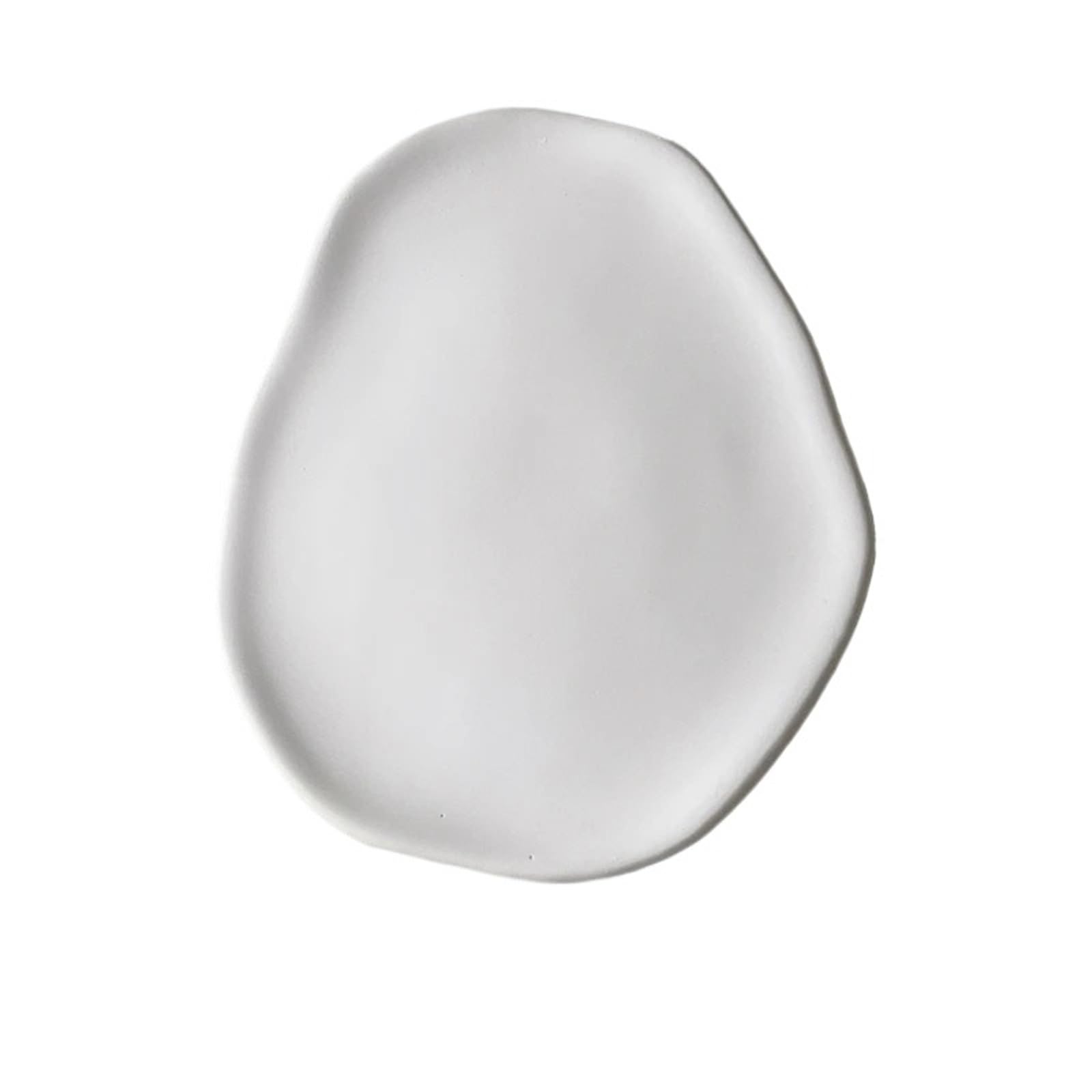 Edvkrgqx Tray(14X12cm) Ceramic Trinket Tray, White Ceramic Jewelry Trinket Dish, Display Shelf, Candle Tray, Home Decoration(Tray(14X12cm))