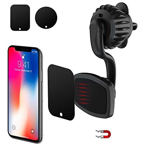 Magnetic Air Vent Car Cell Phone Holder Mount Compatible for Motorola edge Moto g100 Moto g stylus 5G One 5G Ace g power g play Samsung Galaxy A02S Galaxy A52 5G Galaxy A12 Galaxy A42 5G Galaxy A32 5G Cover