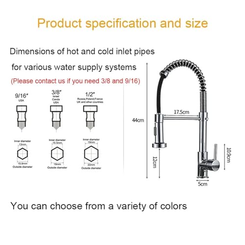 Grifo de cocina de baño extraíble y flexible para simplificar la limpieza diaria 3