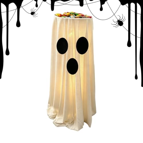 Décorations fantômes extérieures pour simplifier la distribution des bonbons d'Halloween - 2