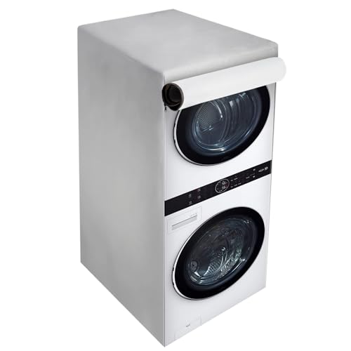 Recopilación de centro de lavado mabe - solo los mejores. 41 GILA Funda Para Torre de Lavado (Protector para Lavadora y Secadora Impermeable con Cierre color Gris GILA Essentials)