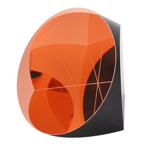 64mm Prism Lens, Optical Glass, High Measurement Accuracy, Wide Application, Copper Coated Conical Prism for Surveying and Mapping