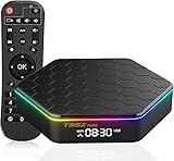 TV Box Android 12.0 4GB RAM 64GB ROM H618 Smart TV Box Set Top Box con WiFi dual 2.4G/5G BT 5.0 LAN...