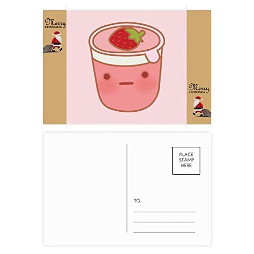 Cartes postales expression faciale fraise lot de 20 pièces pour correspondance