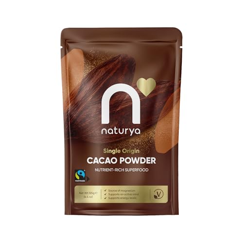 Naturya Single Origin Fairtrade Cacao Powder 125g