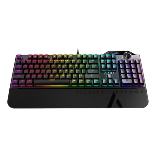 Image of Azio Mkg L80 Mechanical Gaming Keyboard (Brown)