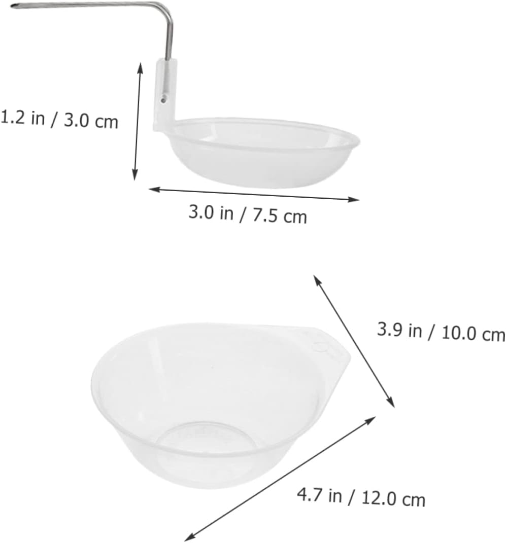 1Set Portable Plastic Bowl Set with Soup Spoon Stackable Transparent Bowls for Camping Outdoor Dining and Food Storage Lightweight Reusable for Easy Carrying