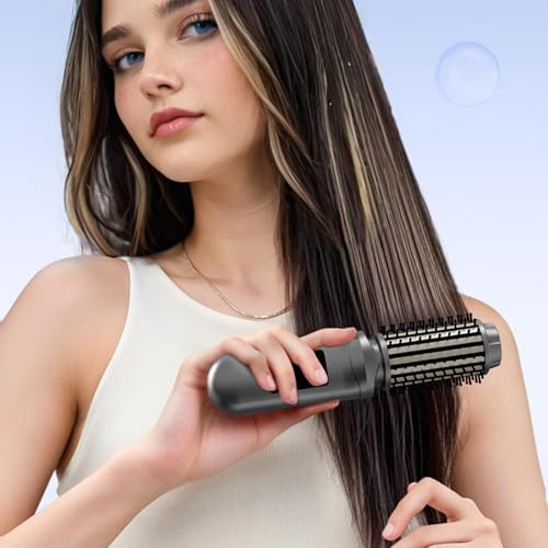 Cepillo alisador de cabello inalámbrico y mini miniatura 2