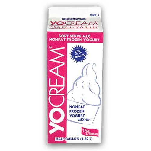 Yocream Yogurt Mix, Pumpkin Nonfat Soft Serve, 64 Ounce -- 6 per case.