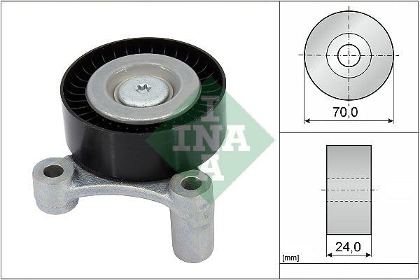 INA 532 1002 10 Galet enrouleur de courroie d'accessoire