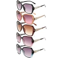 Syylqyr 5 Pcs Women's Sunglasses, Glasses Oversized Large Sunglasses Women Classic Trend Ladies Women Sun Glasses Women