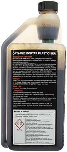 Everbuild OPTIMIX1 Opti-Mix Mortar Plasticizer 1L - Image 4