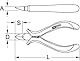 KS Tools 500.7082 ESD Mini-Seitenschneider, 120mm