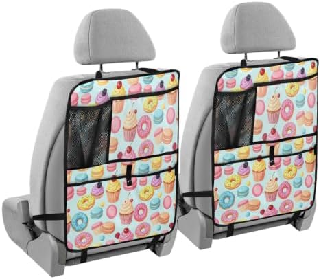 linqin 2 Pack Automotive Seat Back Protector One Size Fit Most Car