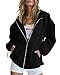 Timuspo Classics Damen Sweatshirt Jacke, Sweat Parka Kapuzenpullover mit Zipper, erhältlich in über 10 Farben, Größe
