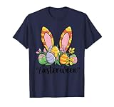 Festliches Weihnachtsdesign mit Hasenohren und Eiern T-Shirt